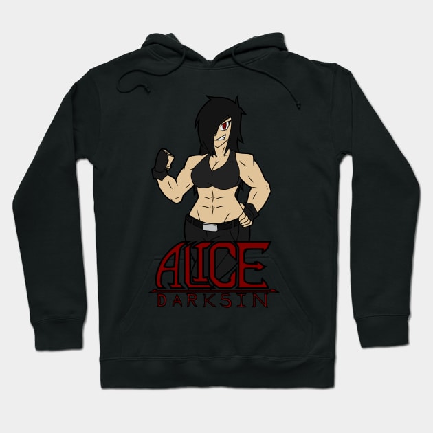 Alice Darksin - Pre-release Shirt Hoodie by CacklingPumpkins